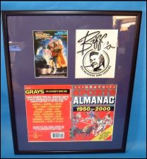 BACK TO THE FUTURE 2Almanac and Biff Co Decal