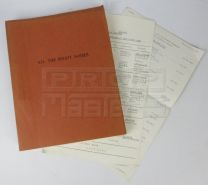 ALL THE RIGHT NOISES (1971)Script & Paperwork