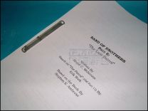 BAND OF BROTHERSOriginal Script Part 8:'The Last Patrol'