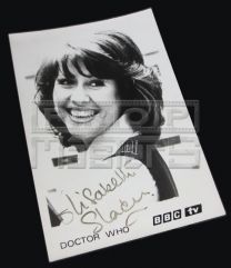 DOCTOR WHOElisabeth Sladen Signed Fan Card