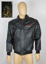 JAMES BOND THE WORLD IS NOT ENOUGHStunt Crew Leather Jacket