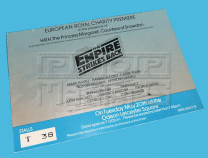 STAR WARS,THE EMPIRE STRIKES BACKEuropean Premiere Ticket