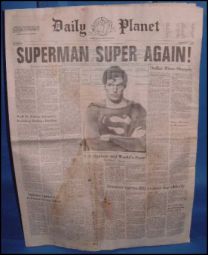 SUPERMAN 3Prop Daily Planet 'Super Again'