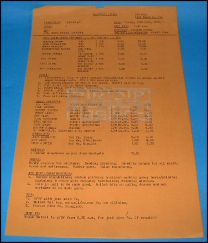 SUPERMANProduction Used Call Sheet 74