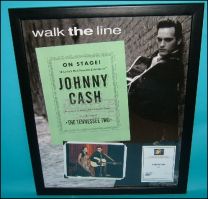 WALK THE LINE20th Century Fox Prop Display