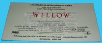 WILLOWCast and Crew Screening Ticket